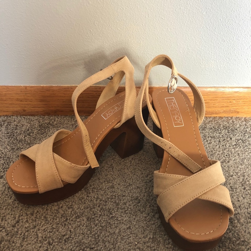 Tan heels